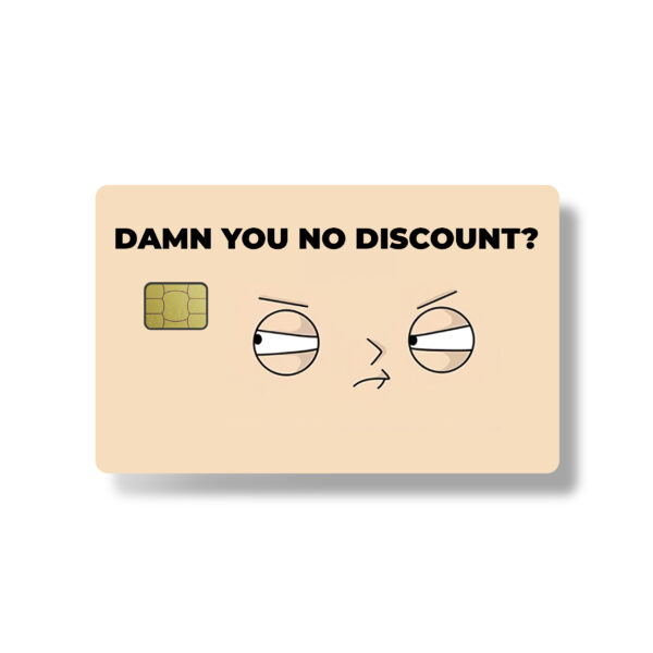 Card Skin Sticker - Funny Meme Prompts  Style2